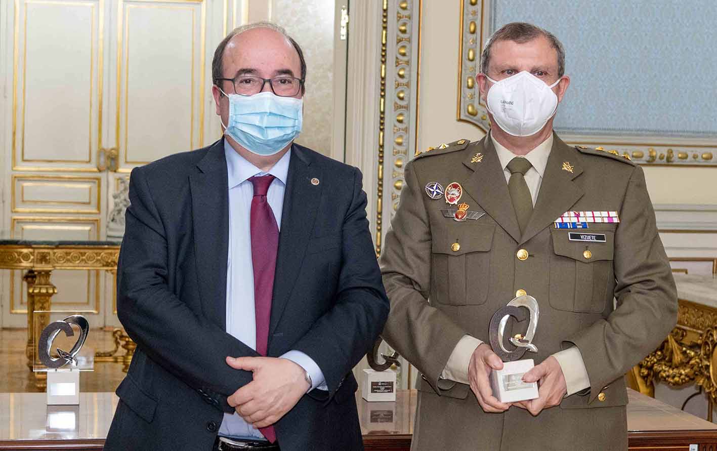 La Delegación de Defensa en CLM ha recibido un premio por la Excelencia en la Gestión Pública
