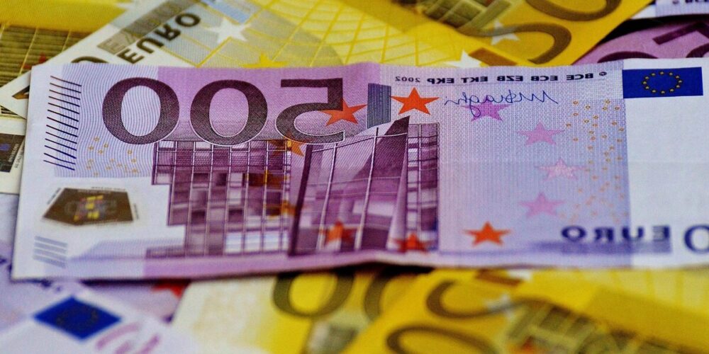 Dinero, billetes, euros,