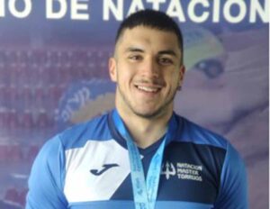 Álvaro Ruiz Tabas, bronce en 400m libres