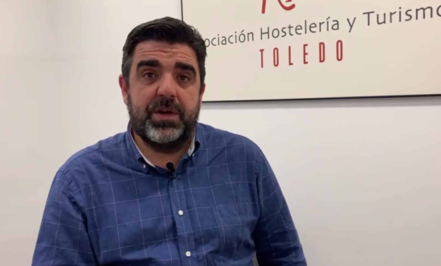 Tomás Palencia, presidente de los hosteleros de Toledo.