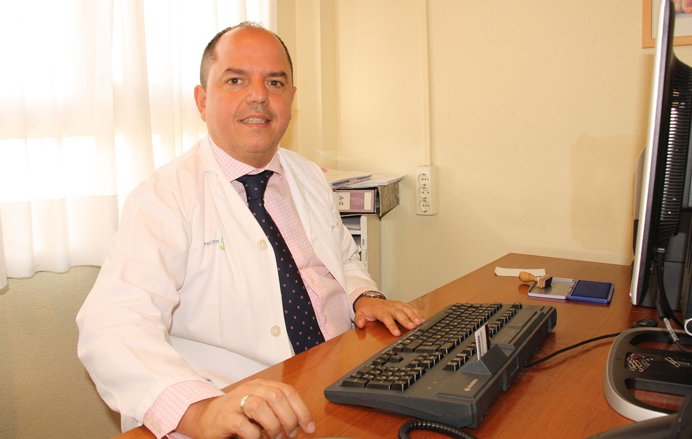 Antonio Moreno, facultativo del Servicio de Alergia del Hospital Virgen de la Luz de Cuenca.