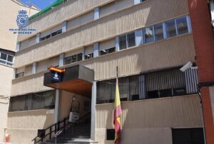 Comisaría de la Policía Nacional en Puertollano.