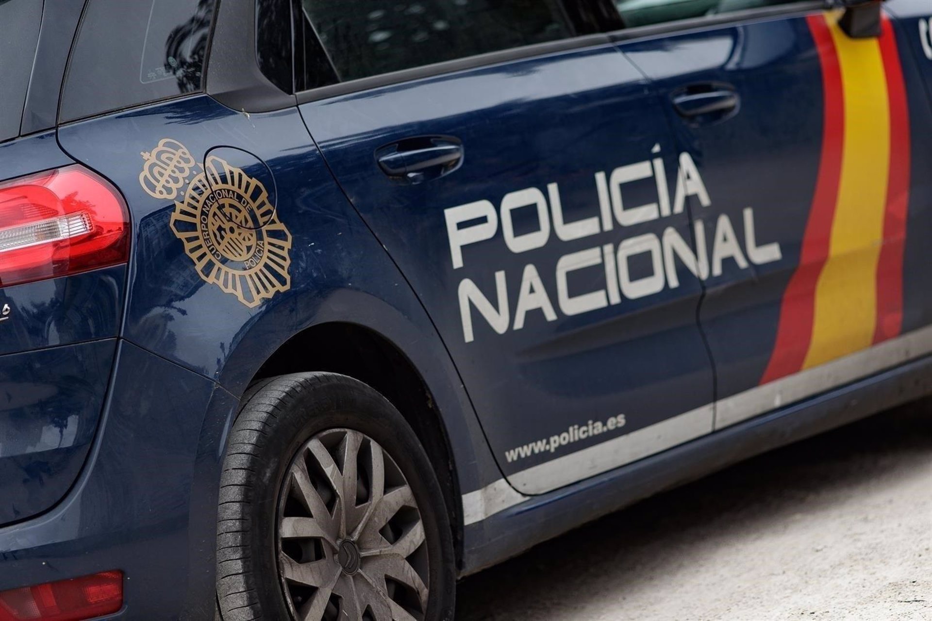 Coche de la Policía Nacional.