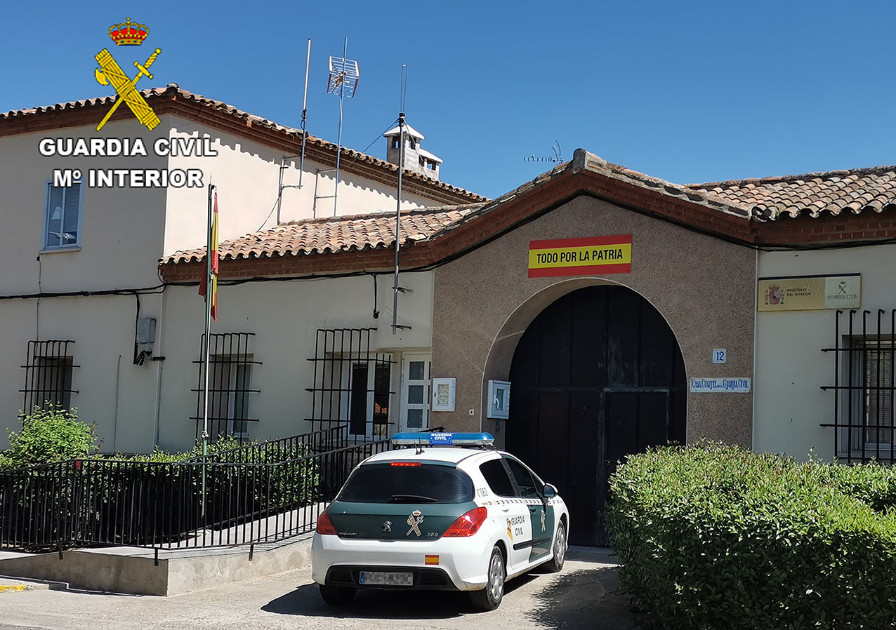 La Guardia Civil resolvió casi de inmediato la agresión y el robo a la trabajadora de la pizzería.