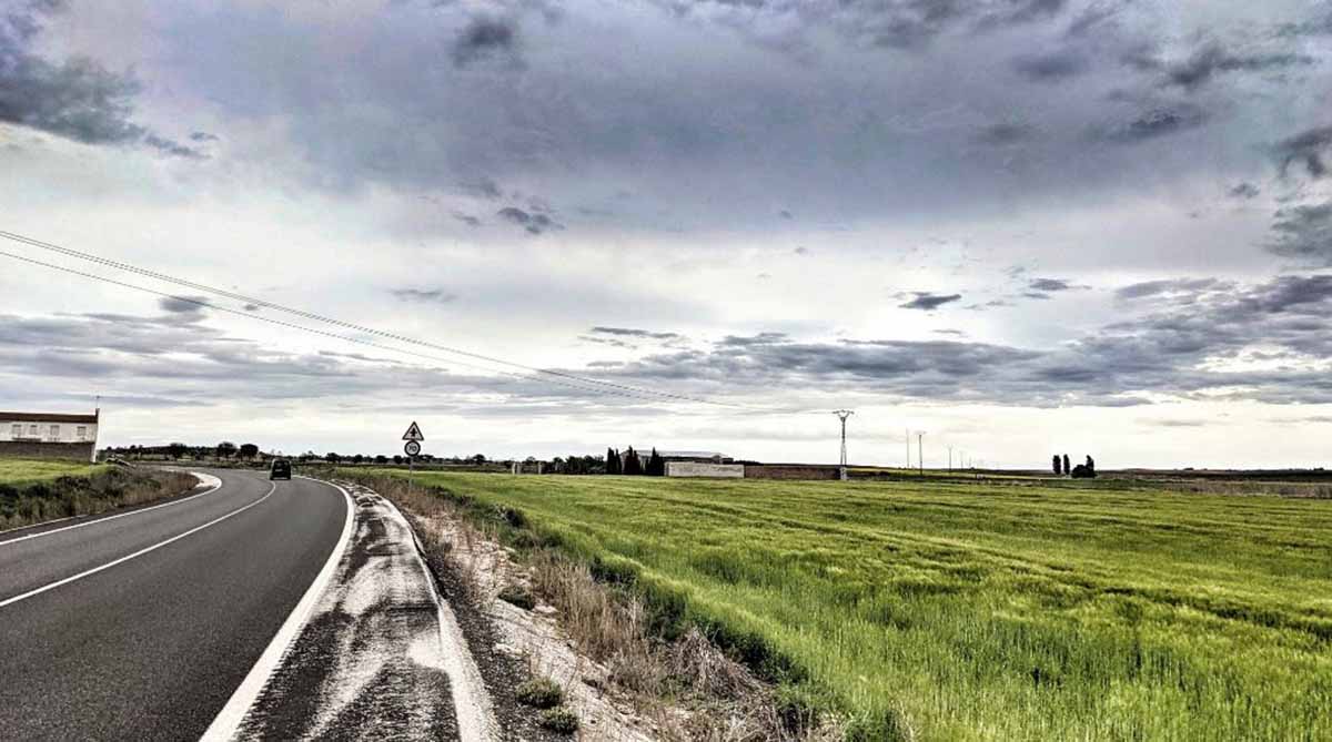 Una imagen del cielo en la provincia de Ciudad Real, el sabado (@aemetCLM, @sperezpujol