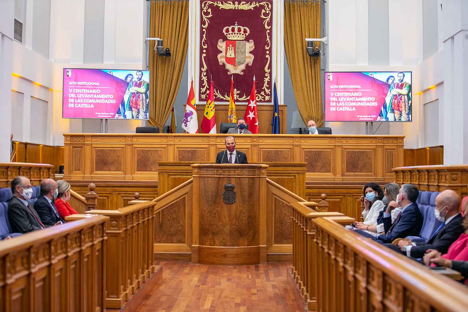 Acto por el V Centenario de la Revuelta Comunera.