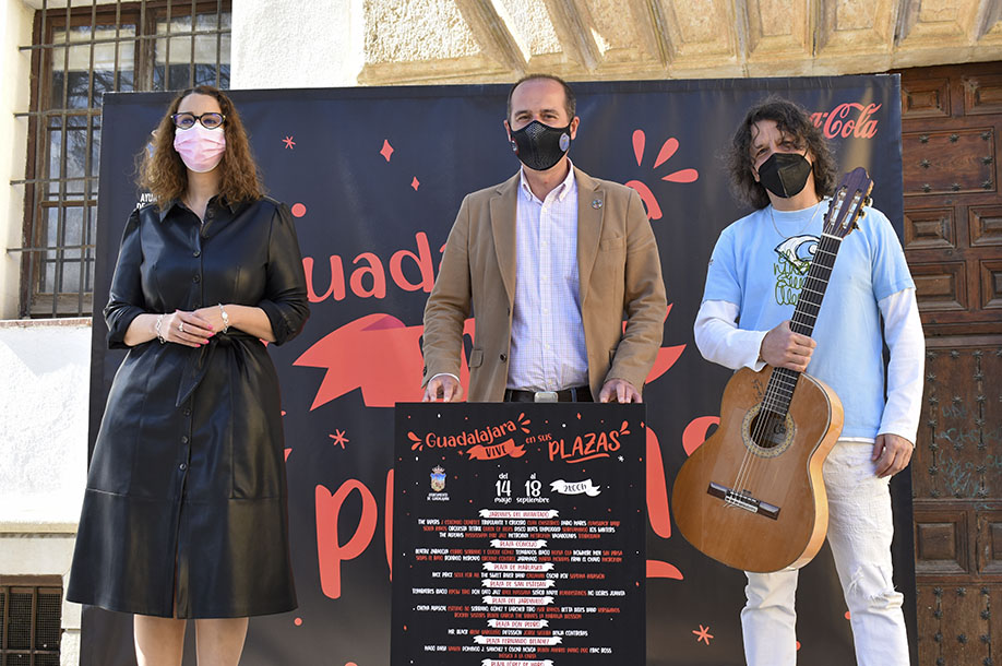 Presentación de "Guadalajara Vive en sus plazas".