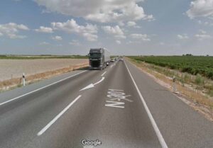 Tres mujeres mueren en un accidente en el km. 111 de la N-301, en Villanueva de Alcardete