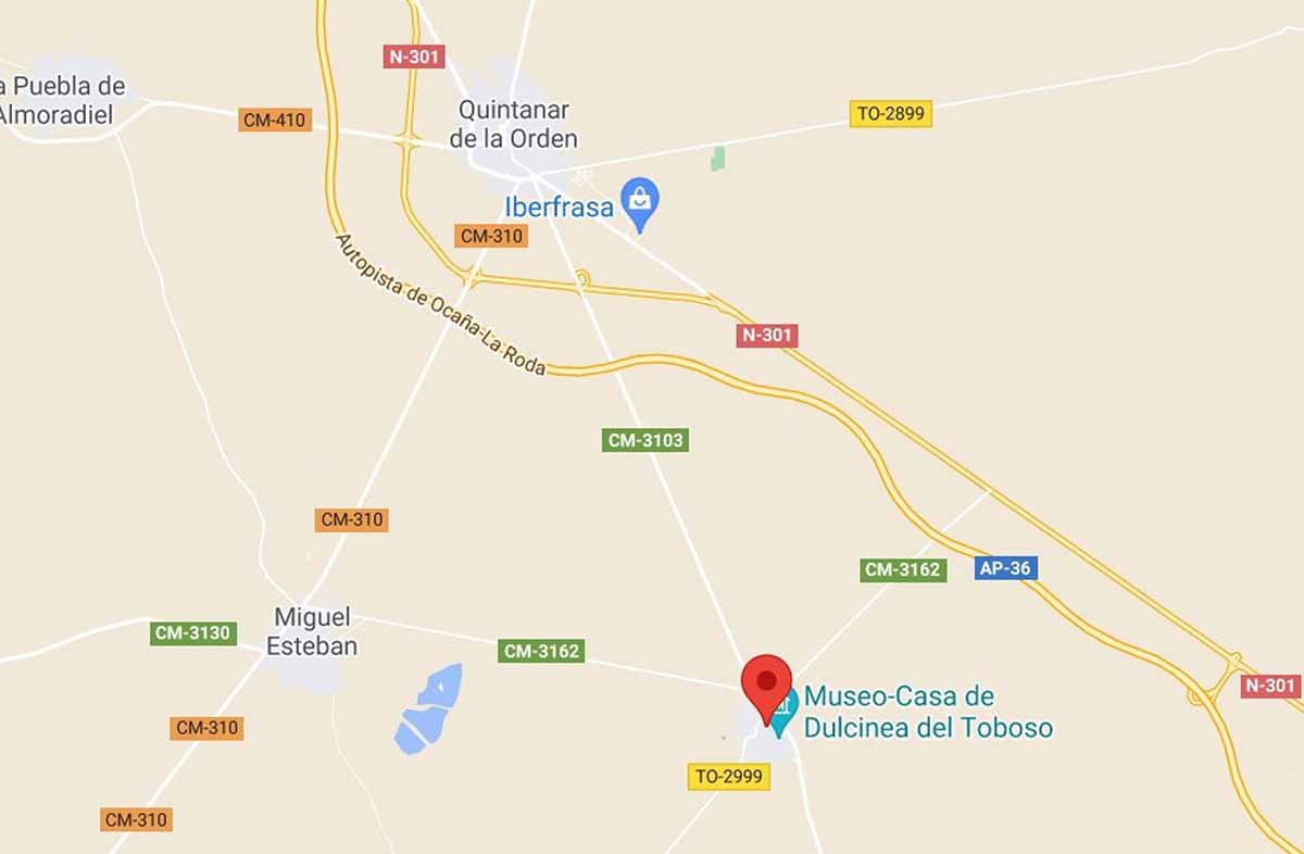 Accidente mortal de tráfico en la CM-3103, en el término de El Toboso