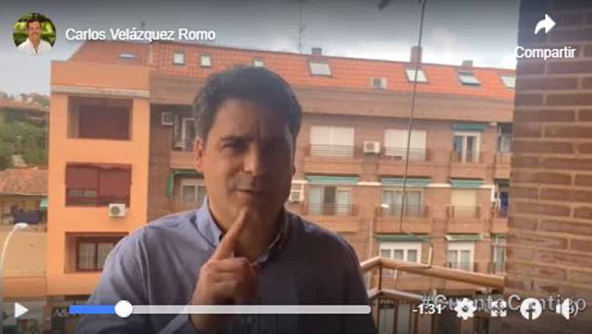 Juan José Alcalde, concejal del PP en Toledo, también apoya a Carlos Velázquez