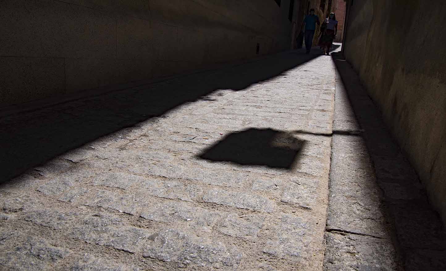 Cuesta de la calle de la Merced de Toledo