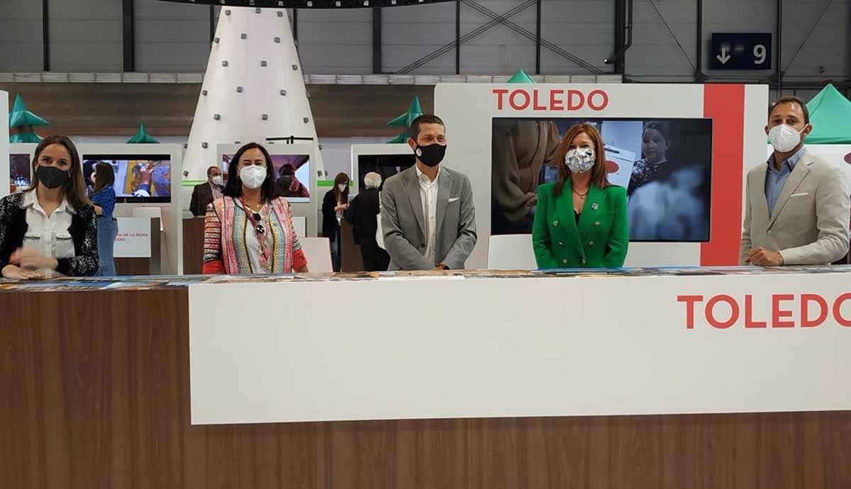 Mostrador de la provincia de Toledo en Fitur