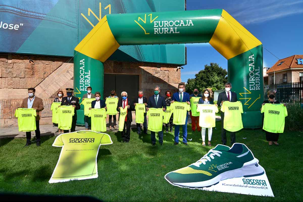 Acto de presentación de la Carrera Solidaria de Eurocaja Rural