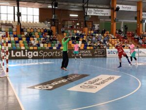 El Incarlopsa Cuenca no gozó de ninguna posibilidad contra el Barça. Foto: @FCBHandball
