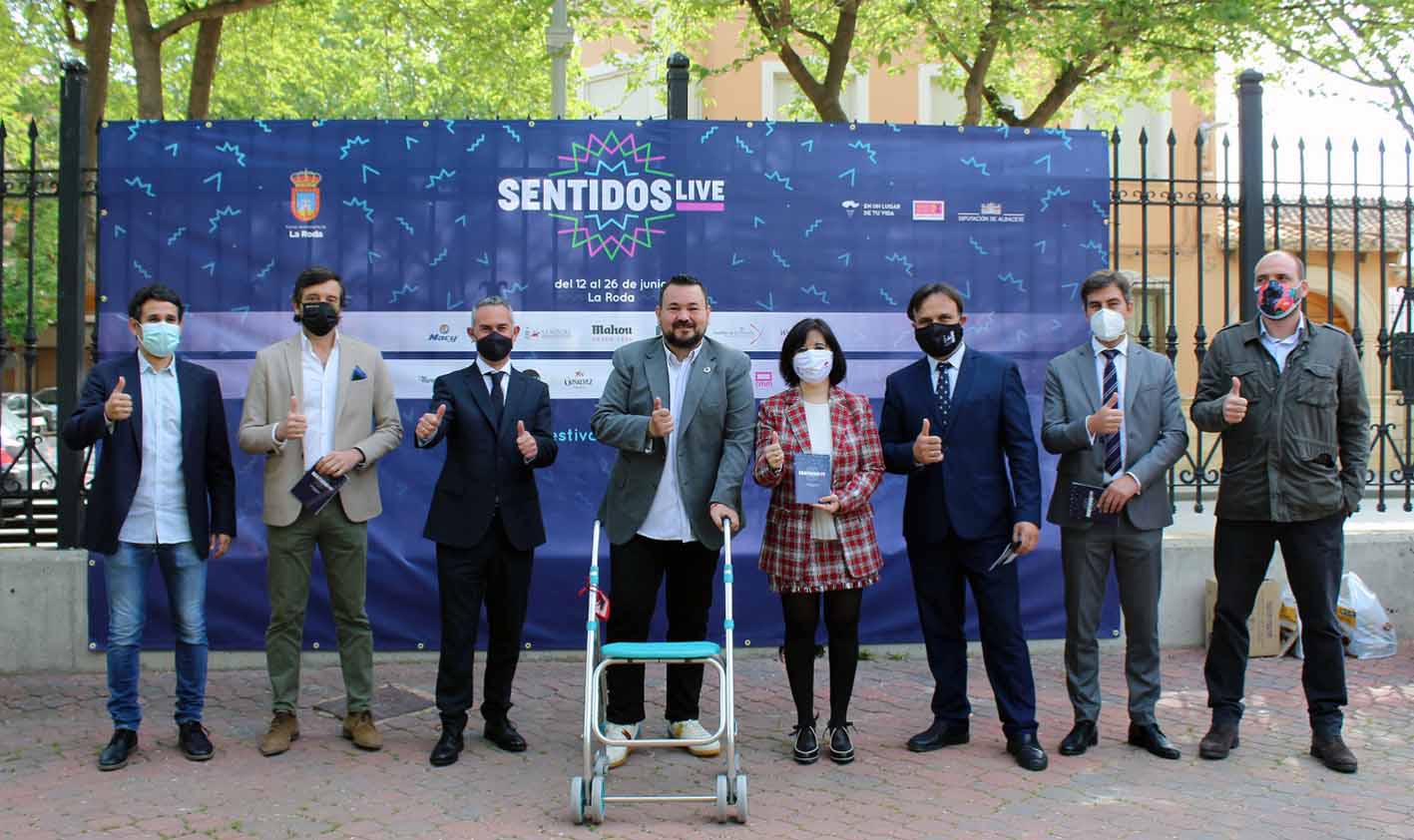 Presentación del Festival de los Sentidos de La Roda.