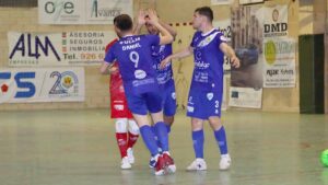 El Manzanares Quesos El Hidalgo forzó el tercer partido por el ascenso a Primera. Foto: LNFS