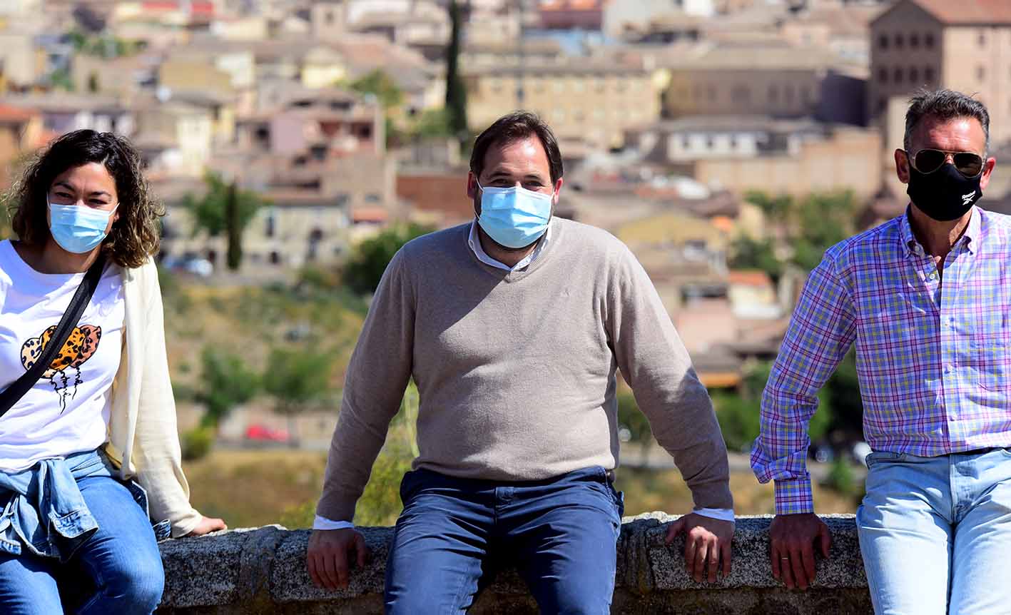 Paco Núñez, en Toledo en el Día del Valle. Foto: Rebeca Arango