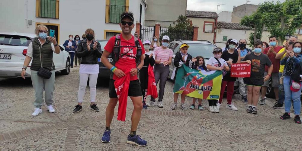 Ernesto Rando empezó y acabó el reto en Calera y Chozas (Toledo)