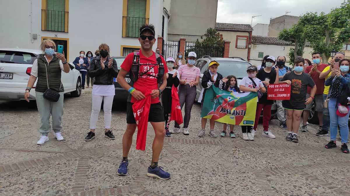 Ernesto Rando empezó y acabó el reto en Calera y Chozas (Toledo)