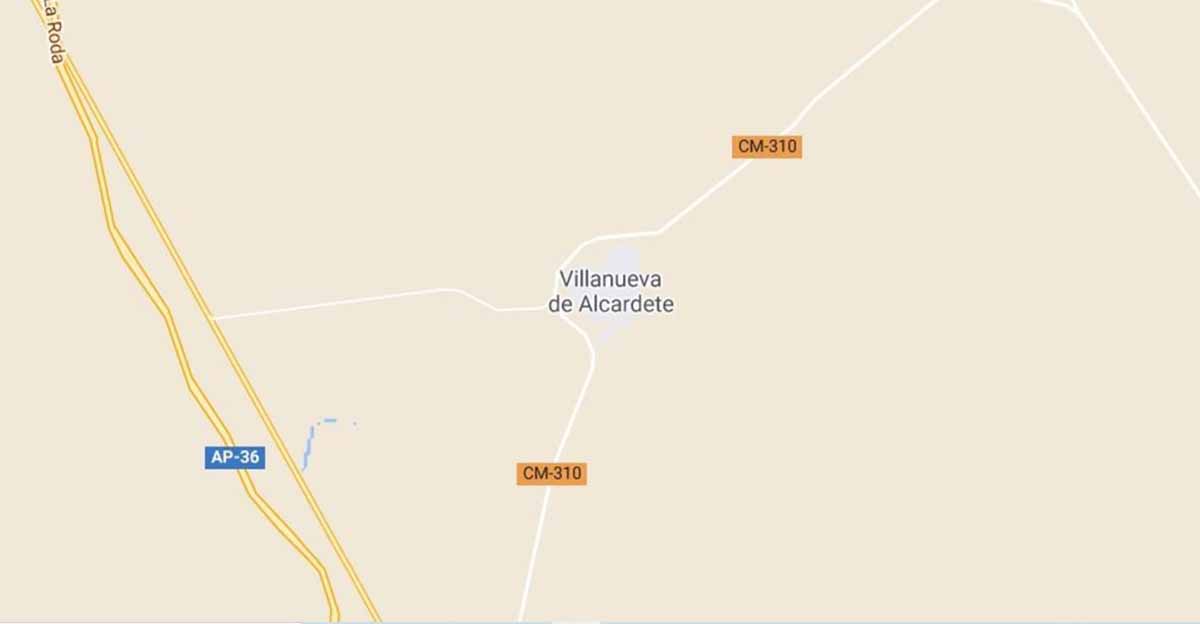 Gravísimo accidente en Villanueva de Alcardete