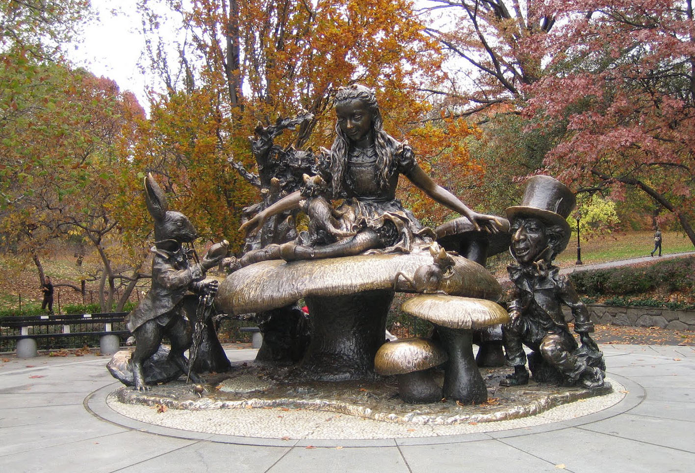 Esta escultura, que está en Central Park, en Nueva York, tendrá una réplica en la ciudad de Guadalajara.