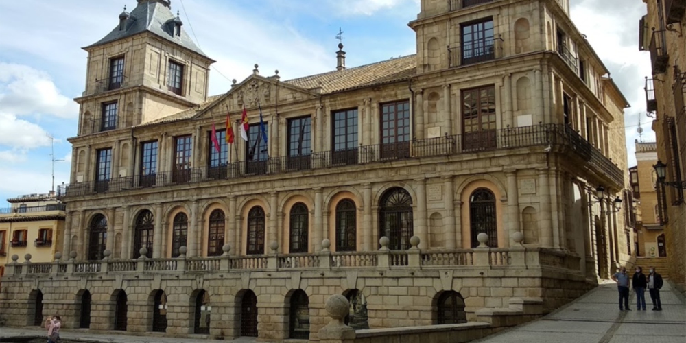 Fachada del Ayuntamiento de Toledo.