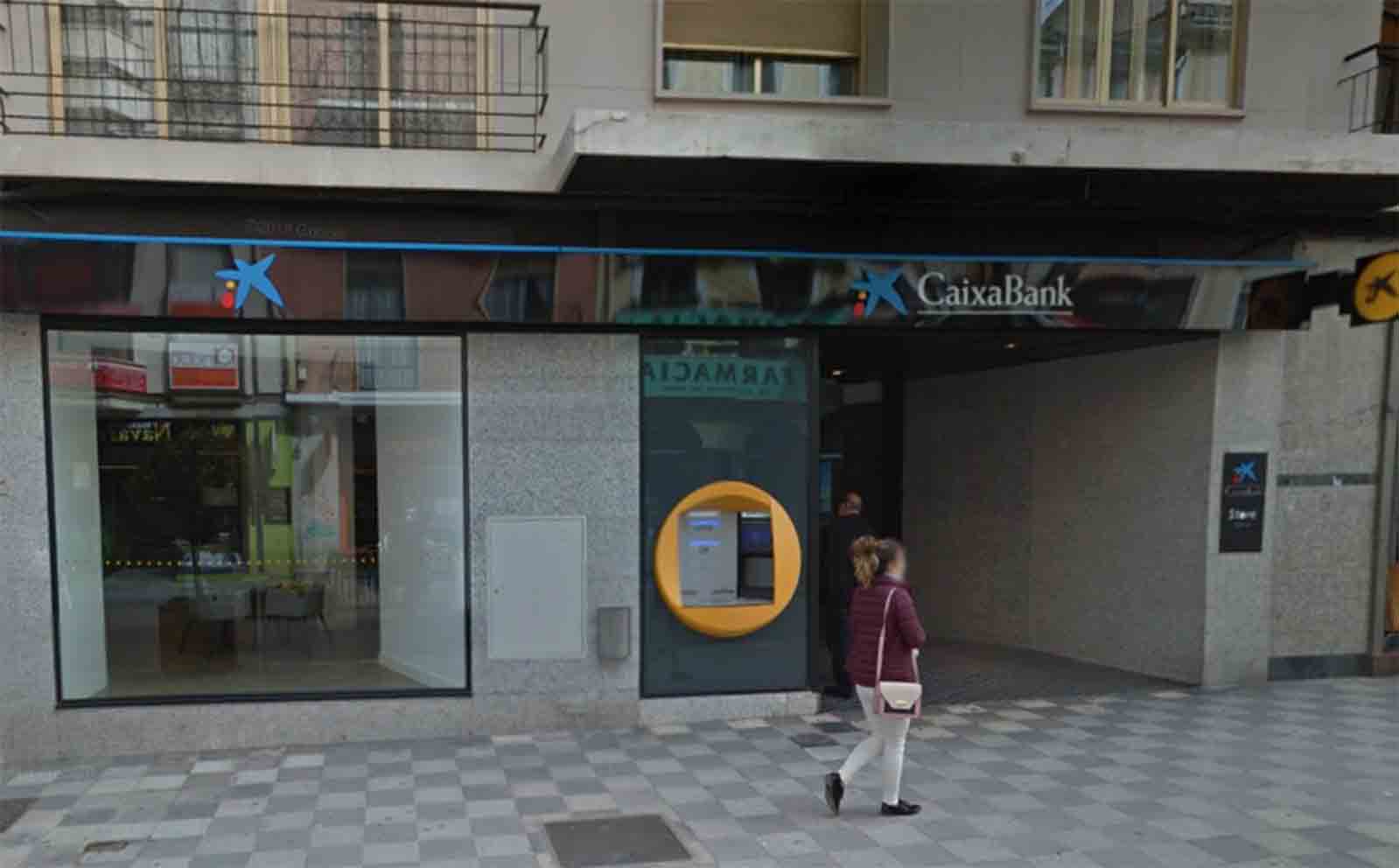 Oficina de CaixaBank en Cuenca.