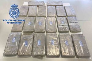 Agentes de la Policía Nacional, en el marco de la operación “Nessun Dorma” coordinada por el Juzgado de Instrucción número 1 de Alcalá de Henares,