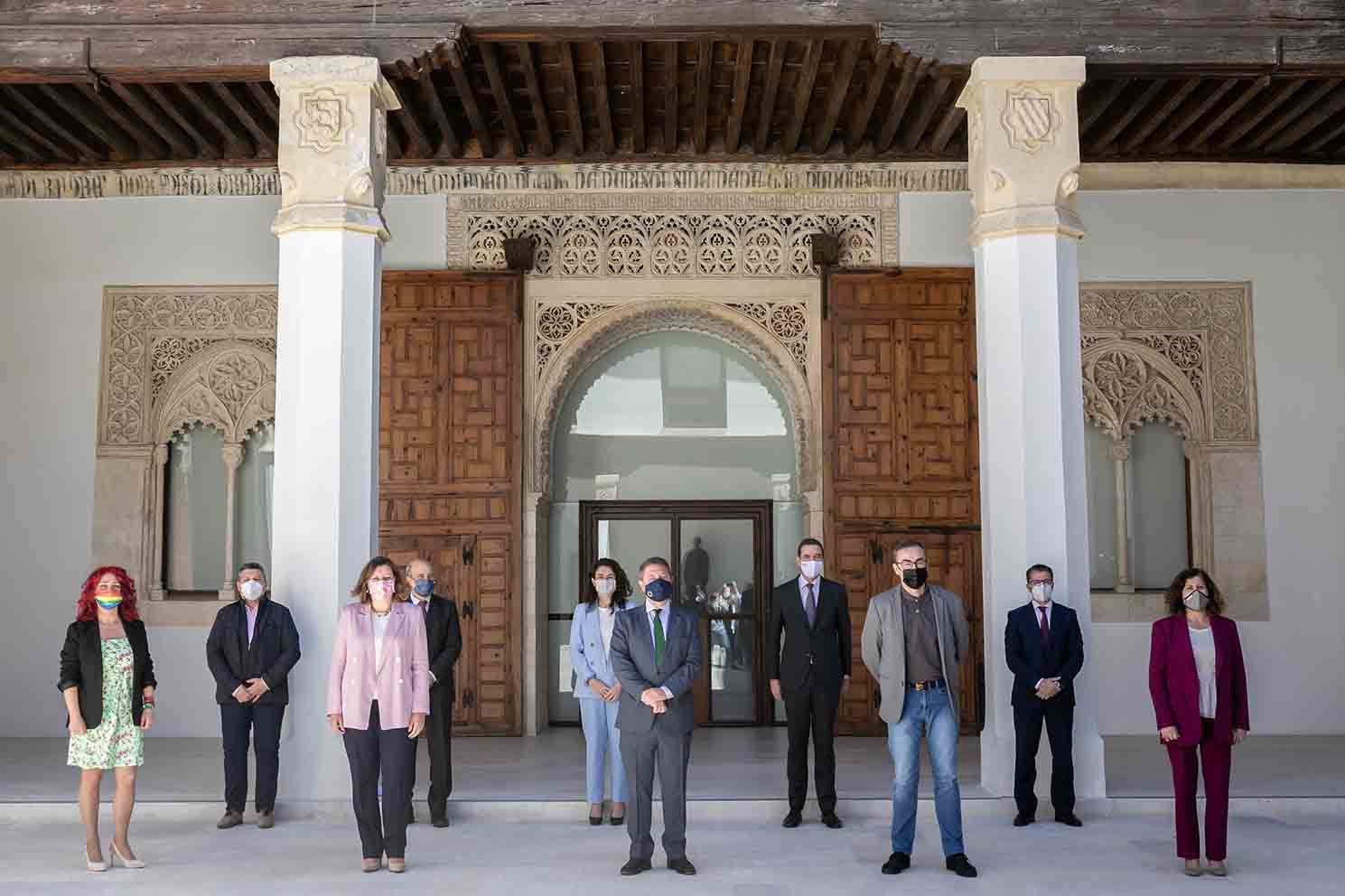 Presentación del Plan de Empleo con representantes del Gobierno regional y de los agentes sociales.