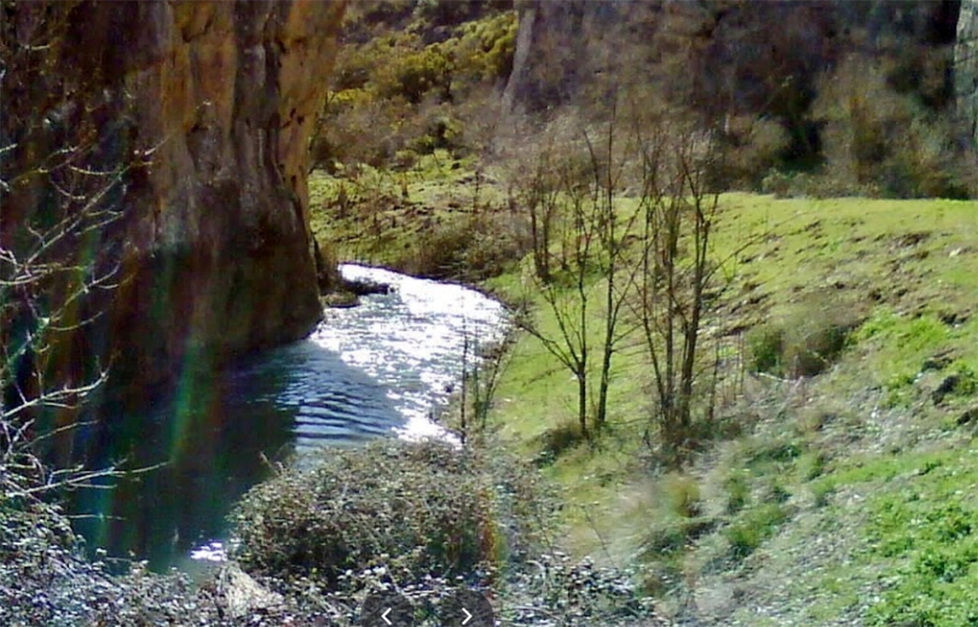 Imagen de archivo del río Cigüela.