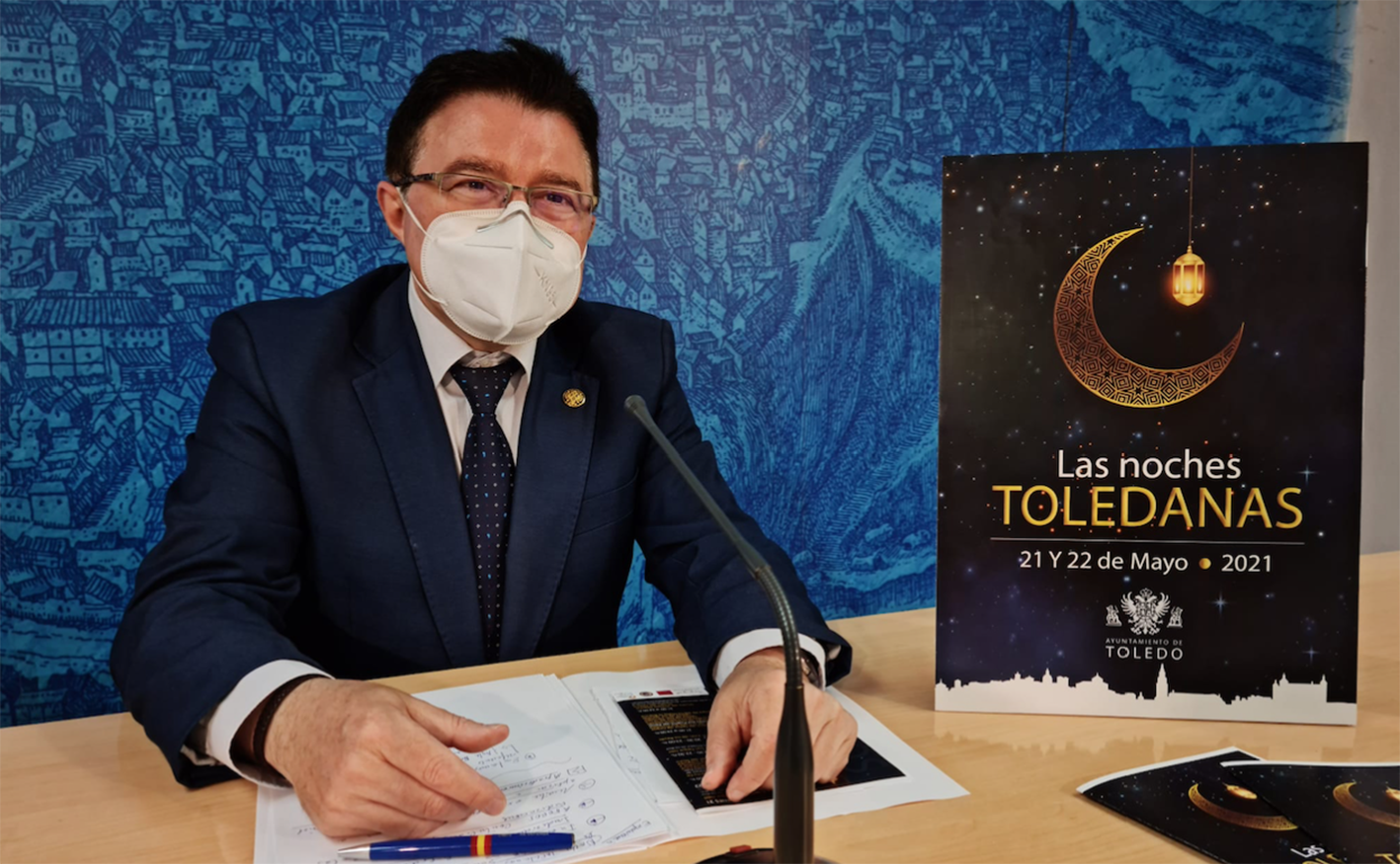 Teo García, concejal de Cultura, ha presentado Las Noches Toledanas.