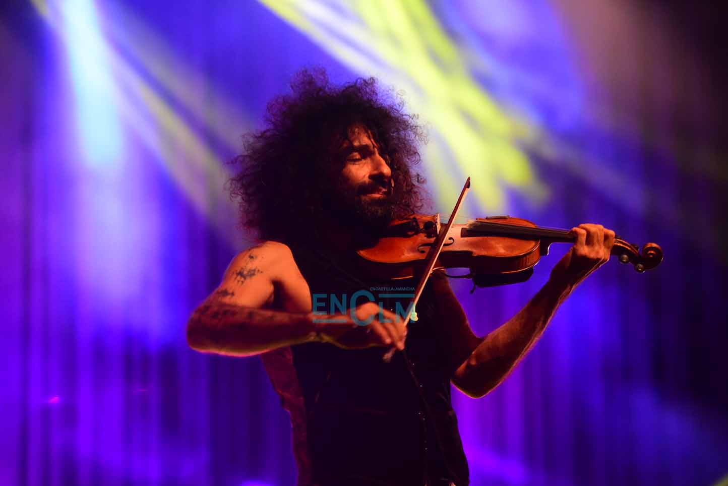 Ara Malikian, durante su última actuación en Toledo. Foto: Rebeca Arango.