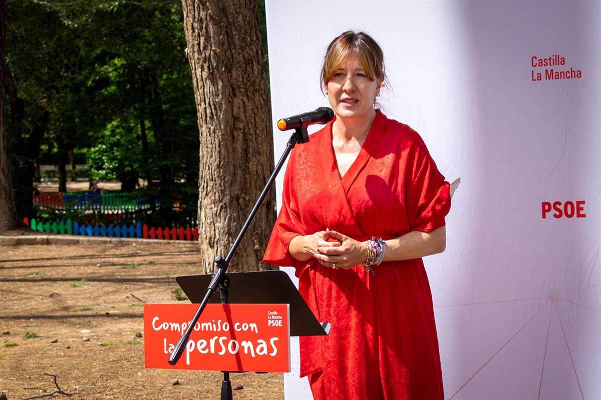 Blanca Fernández participó en un acto del PSOE en Guadalajara