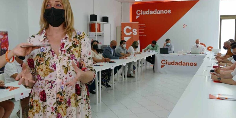 La coordinadora autonómica de Cs en Castilla-La Mancha, Carmen Picazo, no faltó a la constitución de la Junta Directiva Provincial de Cs Toledo