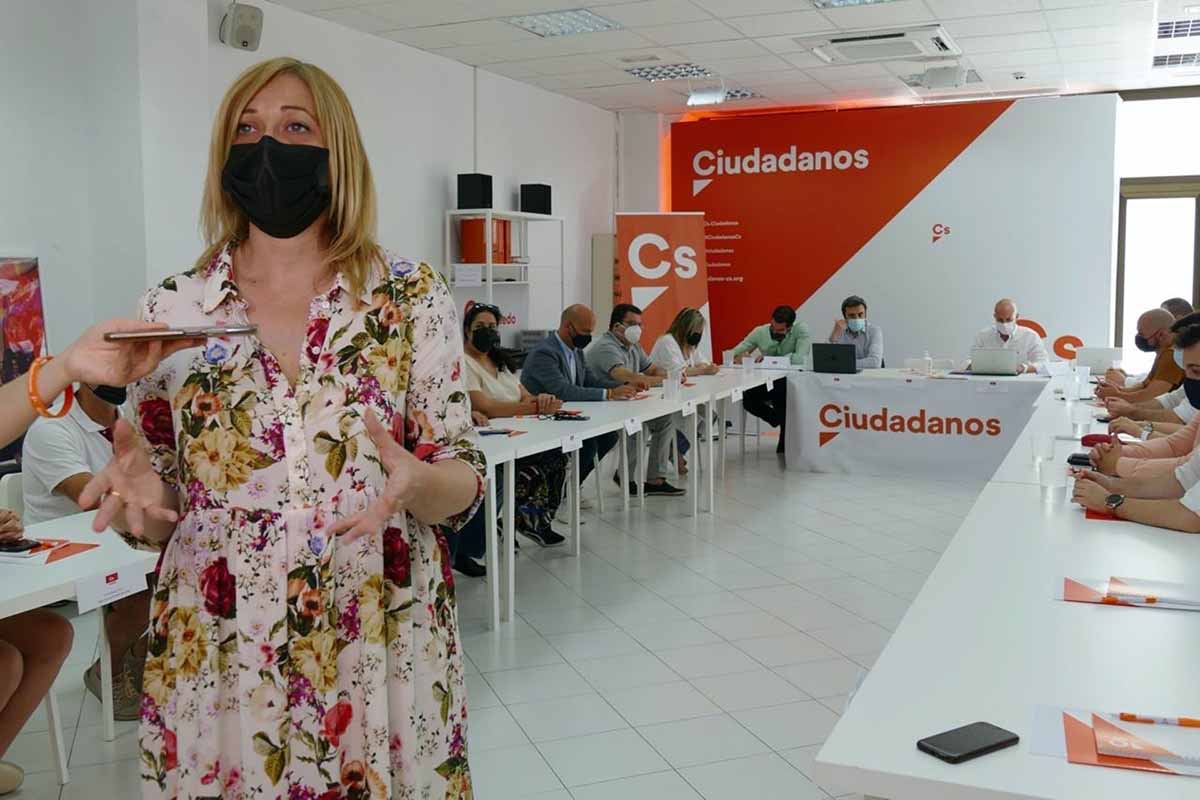 La coordinadora autonómica de Cs en Castilla-La Mancha, Carmen Picazo, no faltó a la constitución de la Junta Directiva Provincial de Cs Toledo