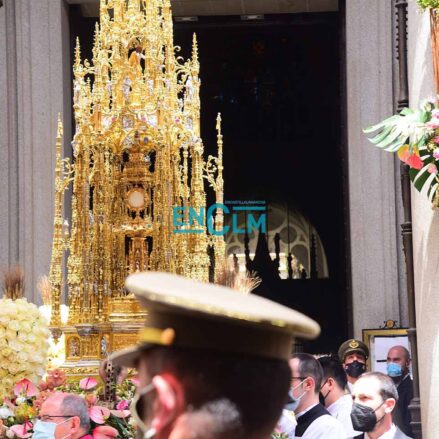 La Custodia de Arfe, por las calles de Toledo. Foto: Rebeca Arango.