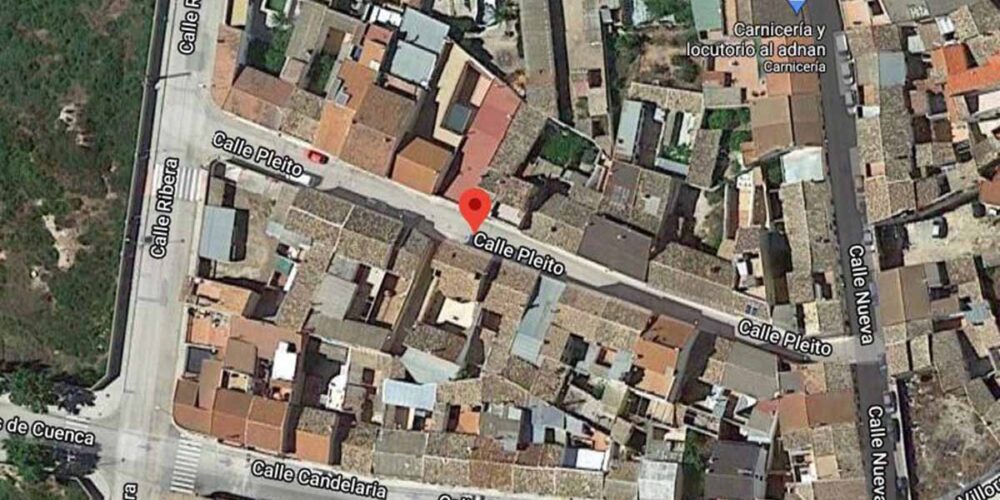 Un hombre fue agredido por arma blanca en la calle Pleito de Hellín. Imagen: Google Maps