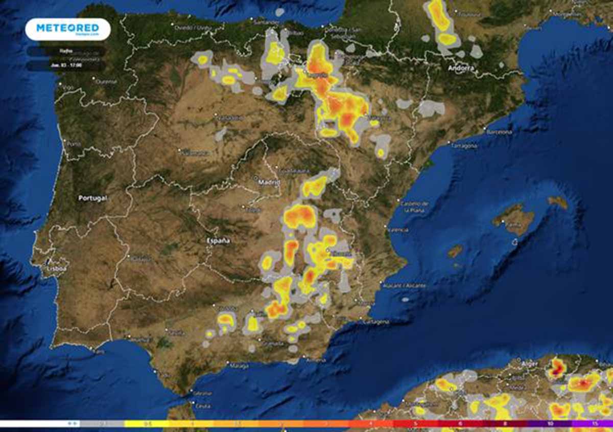 Cambio brusco en el tiempo este sábado en Castilla-La Mancha