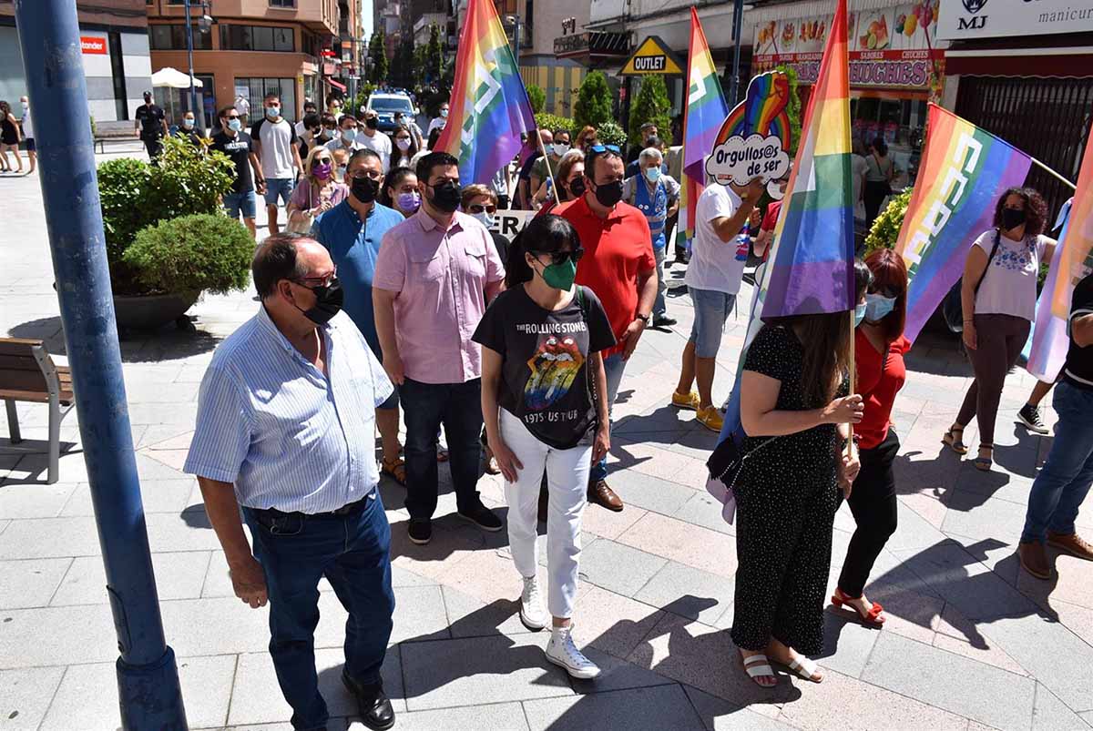 Manifestación del Orgullo LGTBI+ en Talavera