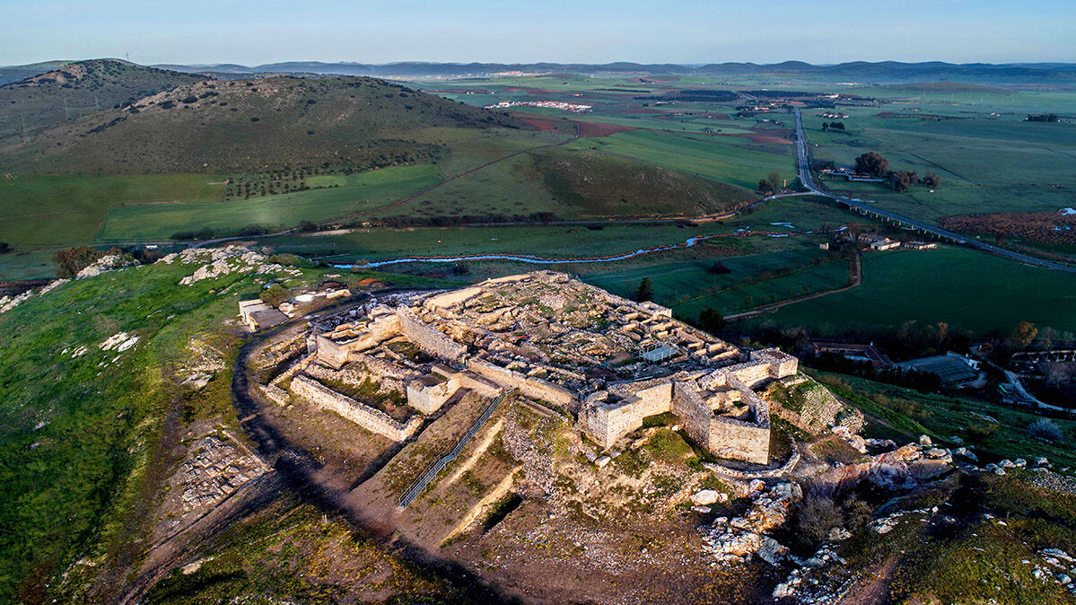 Yacimiento arqueológico de Alarcos. Ciudad Real. Fotografía: Junta de Castilla-La Mancha