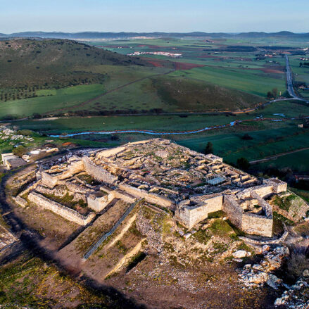 Yacimiento arqueológico de Alarcos. Ciudad Real. Fotografía: Junta de Castilla-La Mancha
