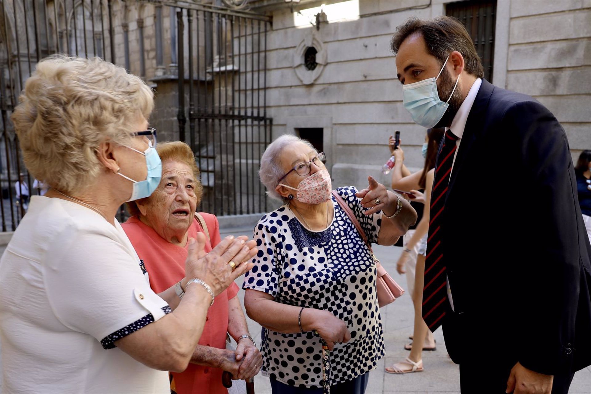 El presidente del PP, Paco Núñez, en Toledo.