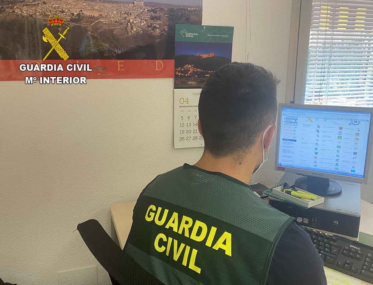 Imagen de archivo de un agente de la Guardia Civil.