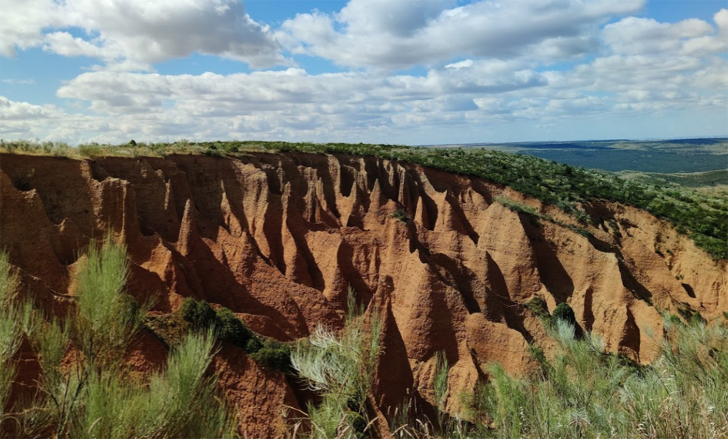 Las Cárcavas, en Valdepeñas de la Sierra, en la provincia de Guadalajara.