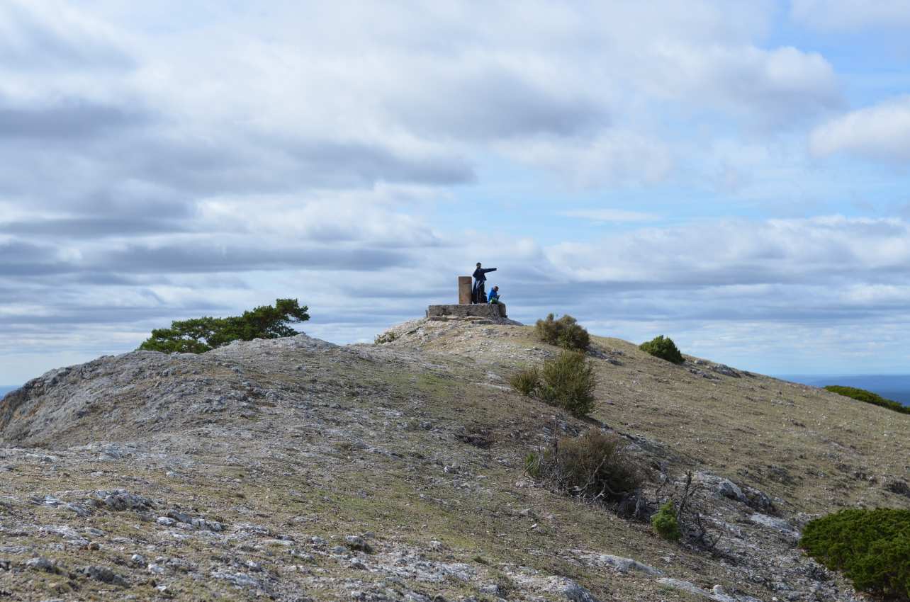 Cumbre de la Muela de San Felipe, en Tragacete (Cuenca).