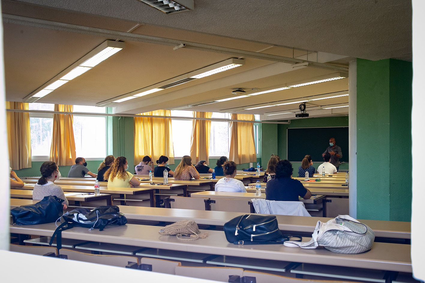 Imagen de archivo de oposiciones docentes en Castilla-La Mancha.