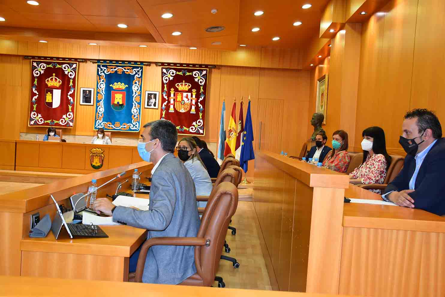Pleno en el Ayuntamiento de Talavera en el que se han aprobado los Presupuestos 2021.