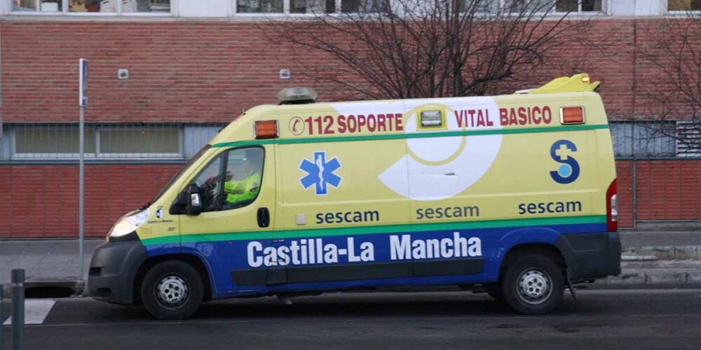 Ambulancia de soporte vital básico del Sescam