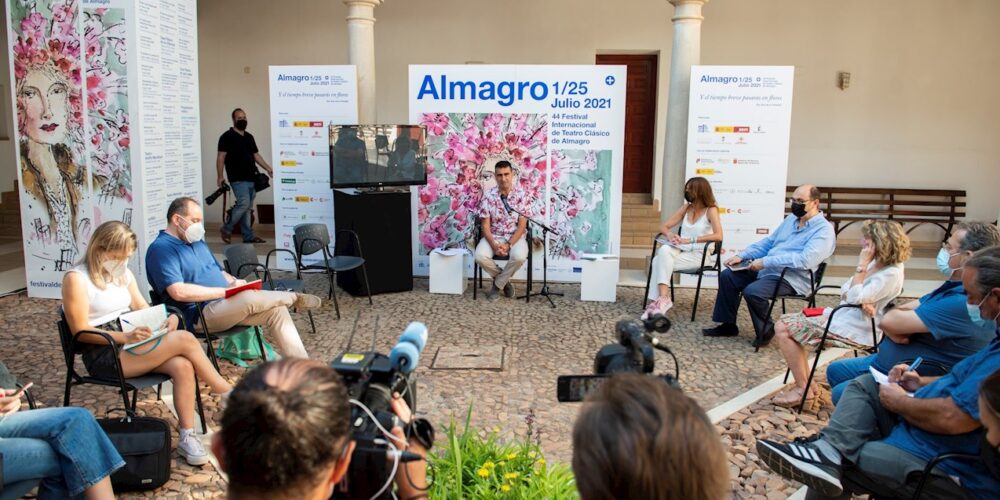 Rueda de prensa de balance del Festival Internacional de Almagro. Foto: EFE/Jesús Monroy