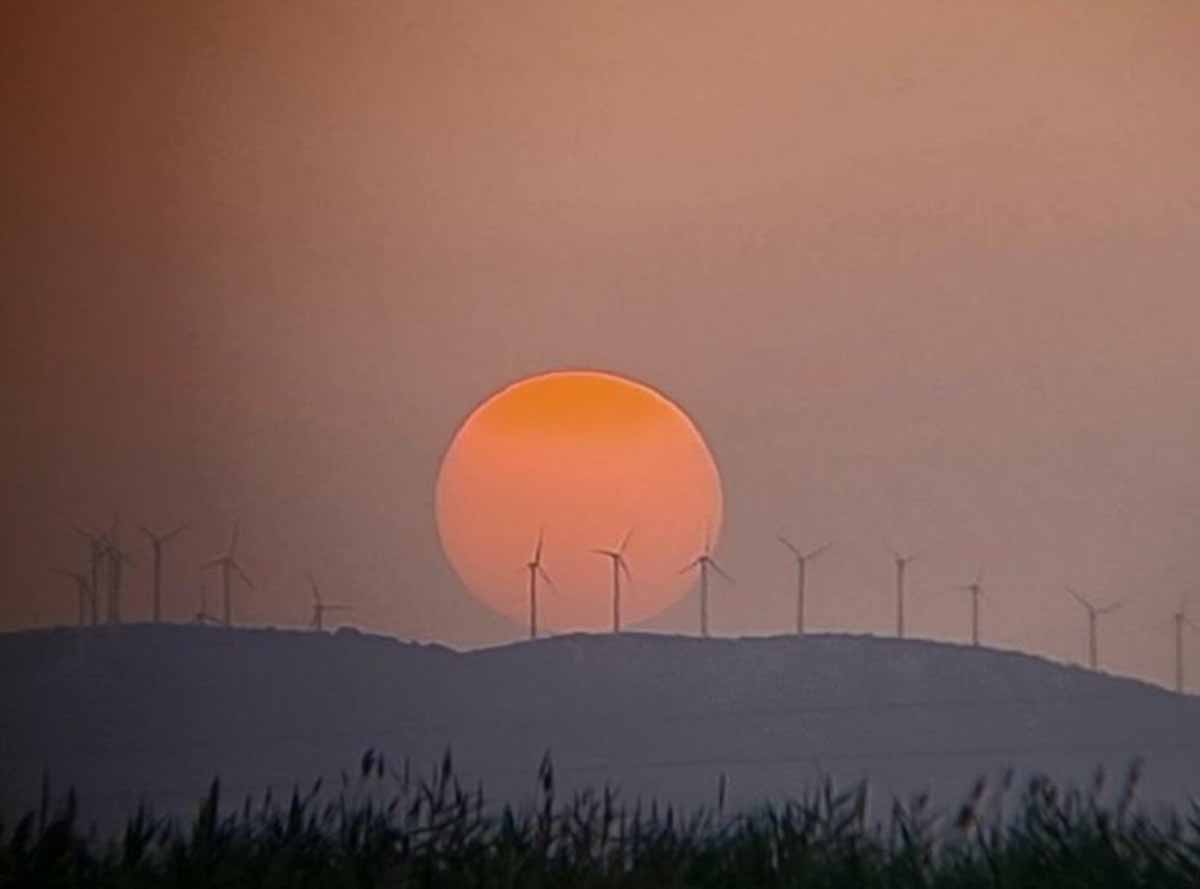 Una bella imagen desde la Manchuela. Foto: @xusvalencia